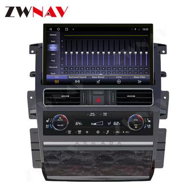 Auto Stereo van de Autogps van Nissan Patrol Armada Y62 de Navigatiespeler Van verschillende media