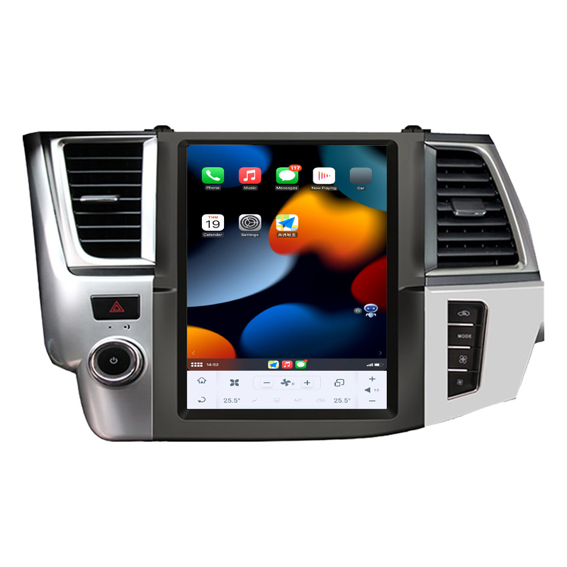 Van de de Kernauto van Qualcomm Octa de Radiospeler Android11 voor Toyota-Hooglander 2014-2021