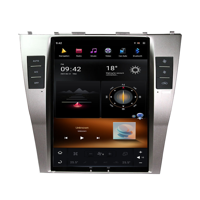 De Radiospeler 128G Android 11 van de 10,4 Duimauto voor Toyota Camry 40 2007-2011
