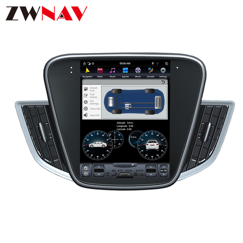 2016-2018 Autoradio Tesla Style Chevrolet Cavalier Multimedia Player GPS Navigatie DSP Stereo