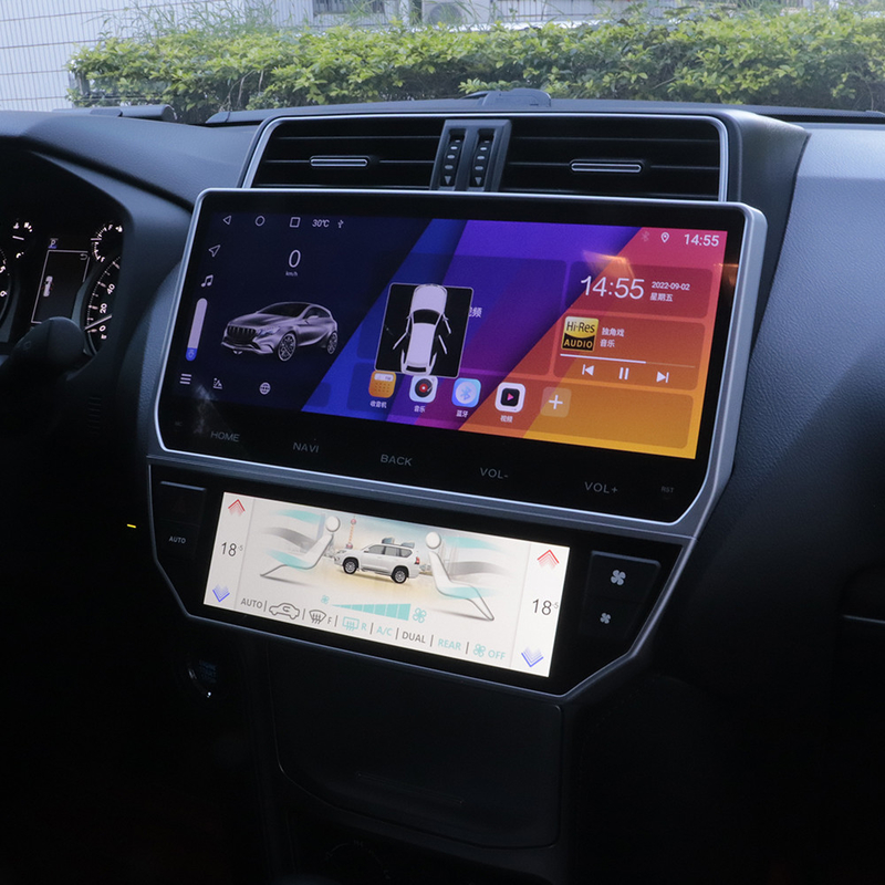 Van de digitale LEIDENE AC AutoAirconditioner Comité Touch screen voor Toyota Prado 2018-2023