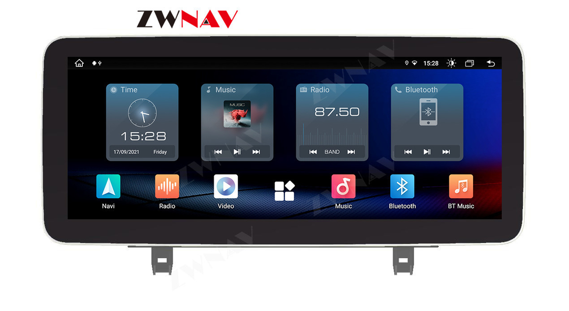 1920*720 Android-Autoradio met Carplay voor het Touche screen van Mazda CX30 2020-2022