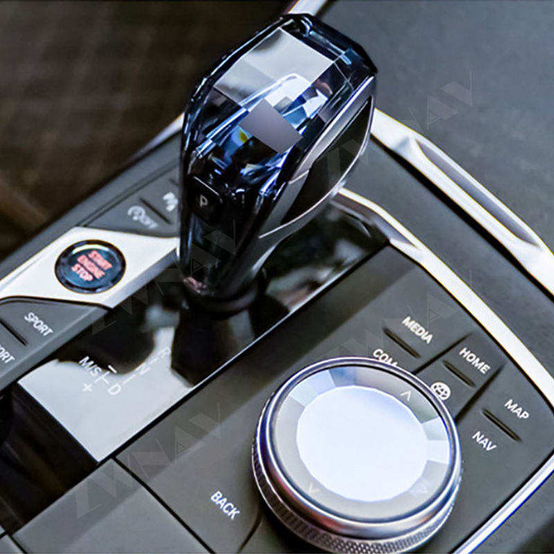 Crystal Handle Car Gear Shift-Knop voor BMW Draaier van de de Stok de Hoofdhefboom van de 7 Reeksenhefboom