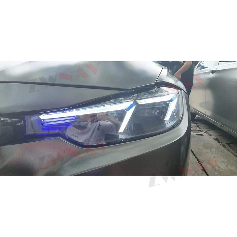 De autostaart Lightfor 2012-2018 BMW BMW 3 de Auto van de de Koplampassemblage van de Reeksf30 F35 Laser past Verbeteringsdaglicht retroactief aan