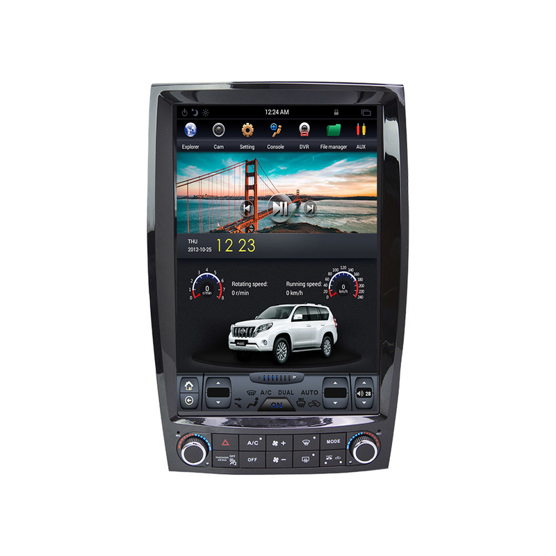 Aftermarket van DC12V Infiniti Q50 Stereotouch screen androïde radiopx6