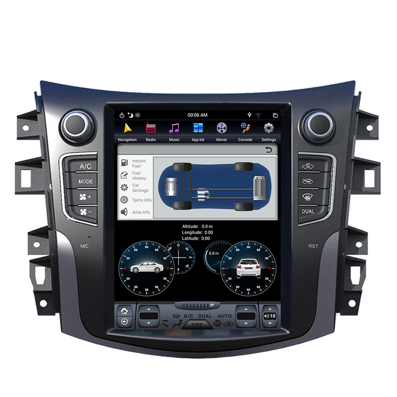 De Stijl Terra Nissan Sat Nav Android 9,0 Autonavigatie Carplay van PX6 Tesla