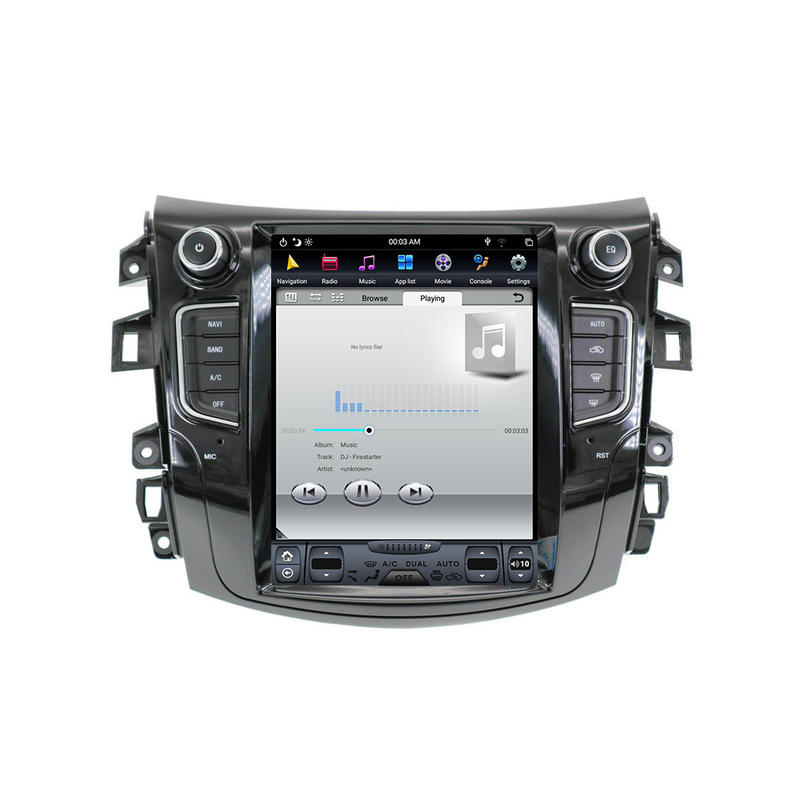 10,4 Duim Nissan Navara Np 300 Stereo-installatie van de de Eenheids Enige DIN Auto van Android de Hoofd met Bluetooth