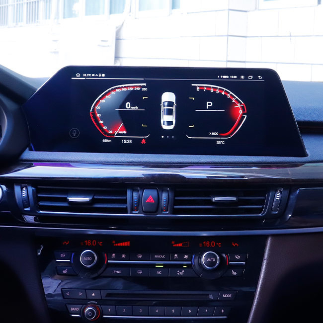 2009 2016 X5 BMW Gezeten Nav Android 10 Hoofdeenheid Enig DIN 12,3 Duim