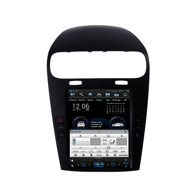 9,7 Stereo-installatie van de het Touche screenauto van de Duim64g Coolway Dodge de Hoofdeenheid met Bluetooth