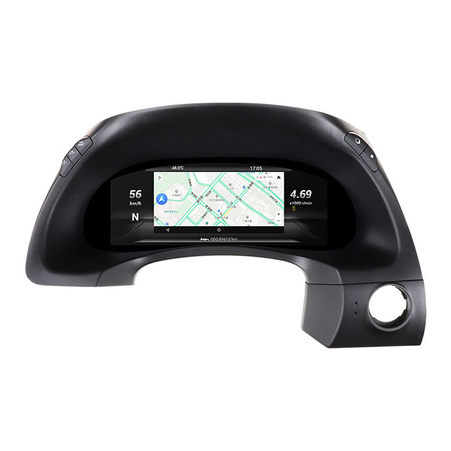 Android 9 Tesla-LCD van de het Schermauto Controlebordcluster 13,6 Duim voor Nissan Patrol Y62