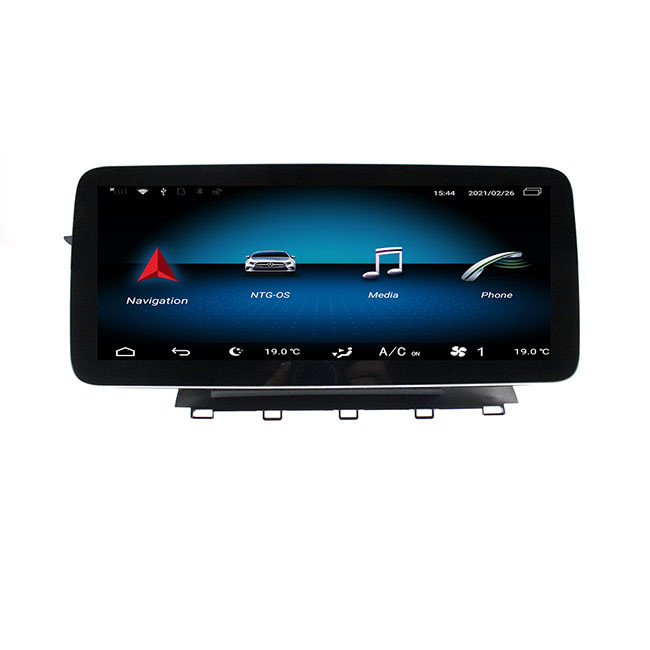 12,3 Duim64gb Mercedes Benz Head Unit GPS Navigatie Android 10,0