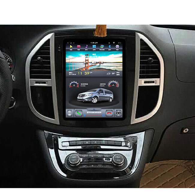 Android 10,0 Mercedes Vito Aftermarket Head Unit 12,1 duim 64GB