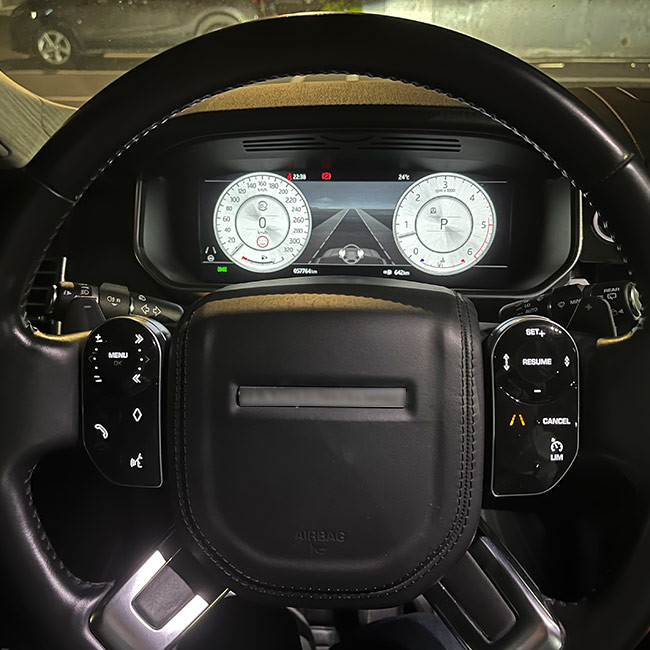 Digitaal het Dashboardinstrument van de Clusterauto voor de Sport L494 van Landrover range rover vogue L405
